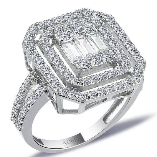 1,51 Karat Baget Pırlanta Yüzük