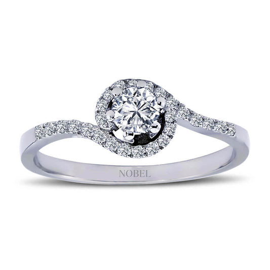 Toplam 0,36 Karat Pırlanta Tektaş Yüzük