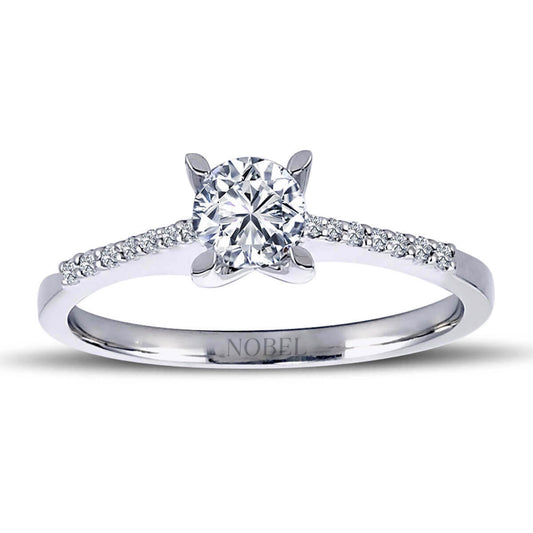 Toplam 0,50 Karat Pırlanta Tektaş Yüzük