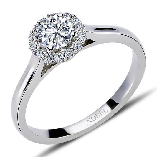 Toplam 0,55 Karat Pırlanta Tektaş Yüzük