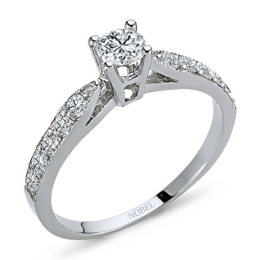 Toplam 0,60 Karat Pırlanta Tektaş Yüzük