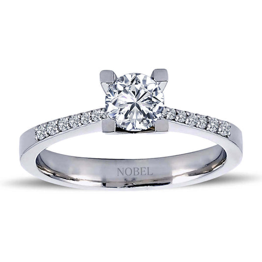 Toplam 0,60 Karat Pırlanta Tektaş Yüzük