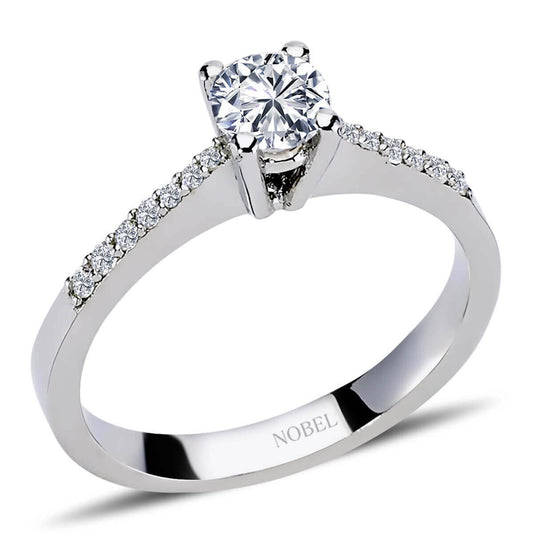 Toplam 0,60 Karat Pırlanta Tektaş Yüzük