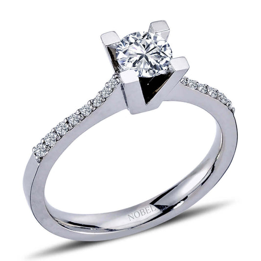 Toplam 0,65 Karat Pırlanta Tektaş Yüzük