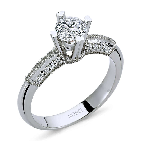 Toplam 0,66 Karat Pırlanta Tektaş Yüzük