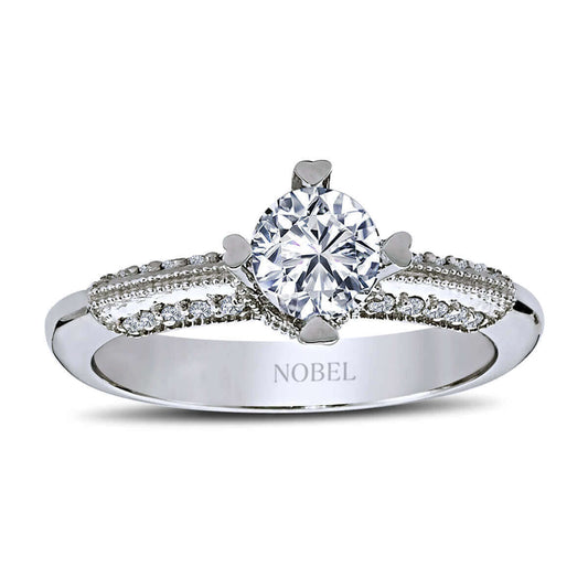 Toplam 0,66 Karat Pırlanta Tektaş Yüzük