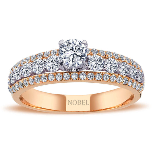 Toplam 1 Karat Pırlanta Tektaş Yüzük